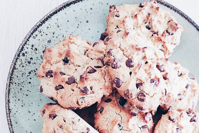 Cookies vegan au beurre de cacahuète - Sainplement Healthy